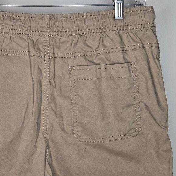 Wonder Nation Tan Shorts Elastic Drawstring Waist Youth Size XL 14/16 Husky - Picture 4 of 6